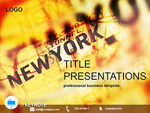 New York City Keynote Template for Presentation