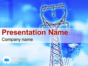 Electricity distribution Keynote Template