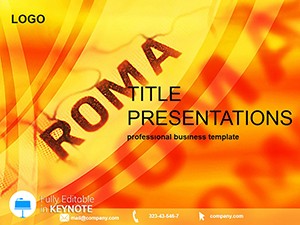 Rome City Keynote Template