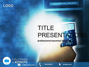 Automatic Teller Machines Keynote Template