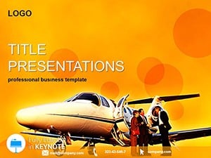 Business Aircraft Keynote Template