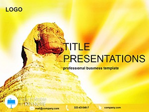 Great Sphinx of Giza Keynote Template