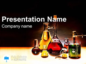 Chemistry Laboratory Keynote Template for Presentation