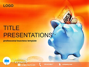 Saving Money Keynote Template Presentation