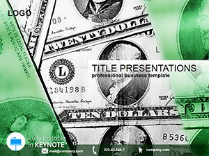 Dollar Exchange Rate Keynote Template for Presentations