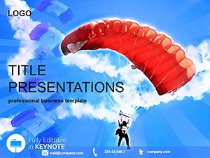 Download Parachute Keynote Template - Presentation
