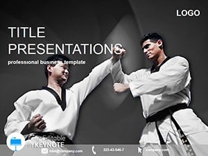 Presentation with Styles of Karate Keynote Template