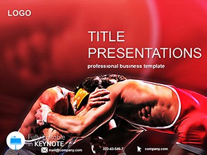 Judo Sport Keynote Template Presentation