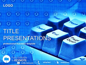 Typing Keynote template Presentation