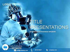 Laboratory Testing Medicine Keynote Template