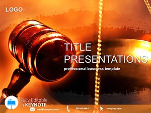 Business law Keynote template