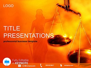 Criminal Justice Keynote Template - Download Presentation