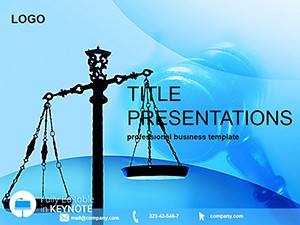 Justice court Keynote Template