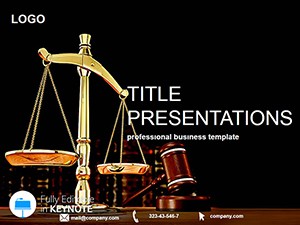 Judicial Authority Keynote Template