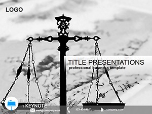 Violation of Law Keynote Template: Presentations