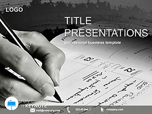 Accounting Keynote Template - Presentation