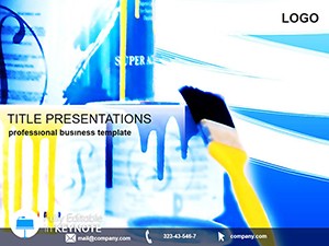 Paint Room Keynote Template