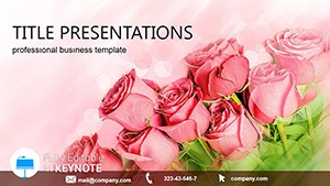Roses Greeting Keynote Templates