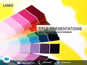 Choose a Color Scheme Keynote Template
