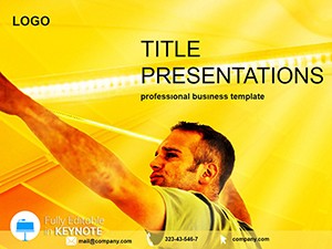 Carpenter Measures Keynote Template - Professional Presentation Design