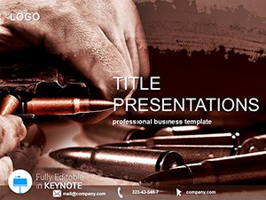 Weapons Keynote Template Presentation