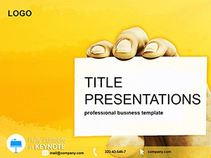 Company ID Card Keynote Template - Download Free Themes