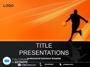 Basketball Games Keynote Template and Themes