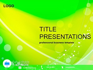 Green light Keynote themes