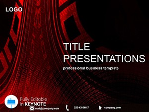 Traces of Light Keynote templates