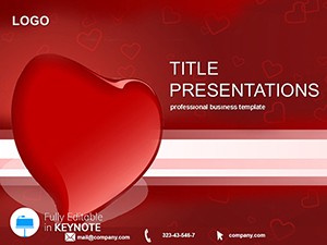 Valentine: Heart of Love Keynote Template Presentation