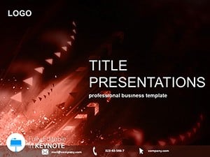 Abstract Vector Arrows Keynote template