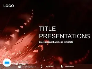 Abstract Vector Arrows Keynote template
