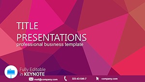 Free Abstract Expanse Keynote Template - Download Presentation