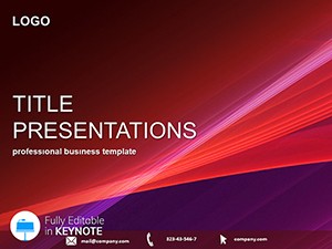 Abstract Conversion Keynote Themes, Template Presentation
