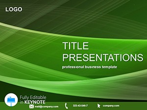 Green Background Keynote Themes