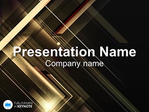 Luminescent Lines Keynote themes