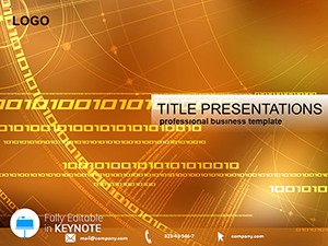 Digital Encoding Keynote templates