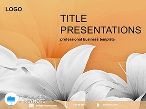 Lily template theme: Keynote Lily themes