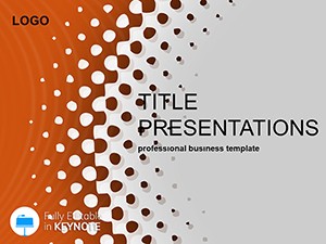 Free Grain Abstract Keynote Template for Presentation