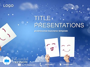 Smile Images Keynote Themes - template