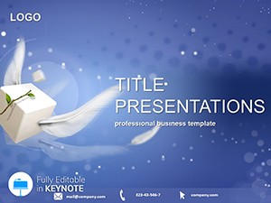 Flying Box Keynote presentation themes