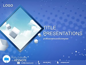Square-Window Keynote Template - Download for Presentation