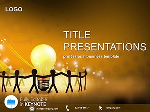 People around Electricity Keynote themes
