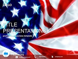 Flag of the USA Keynote themes