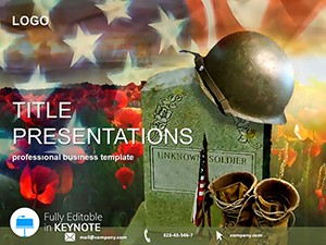 Unknown Soldier Grave Keynote theme