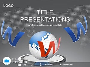 World Wide Web (www) Keynote theme ( template)