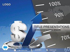 Dollar Exchange Rates Keynote template