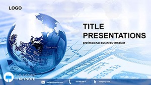 Global Finance Keynote template