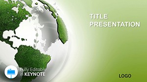 Bio Green Planet Keynote Themes - Presentation Template