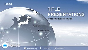 Globe of the Earth Keynote Theme